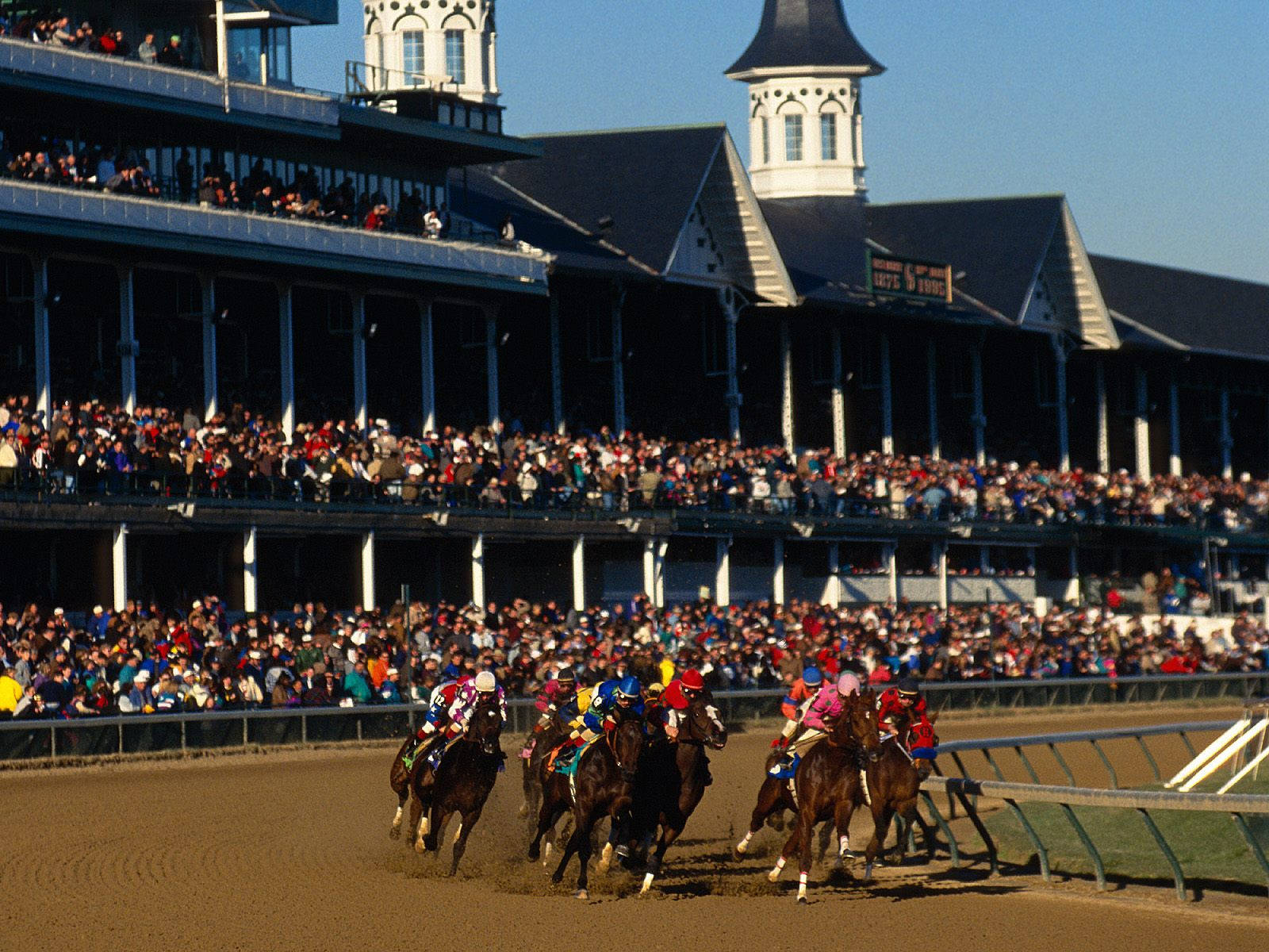 Churchill Downs In Louisville, Kentucky Background