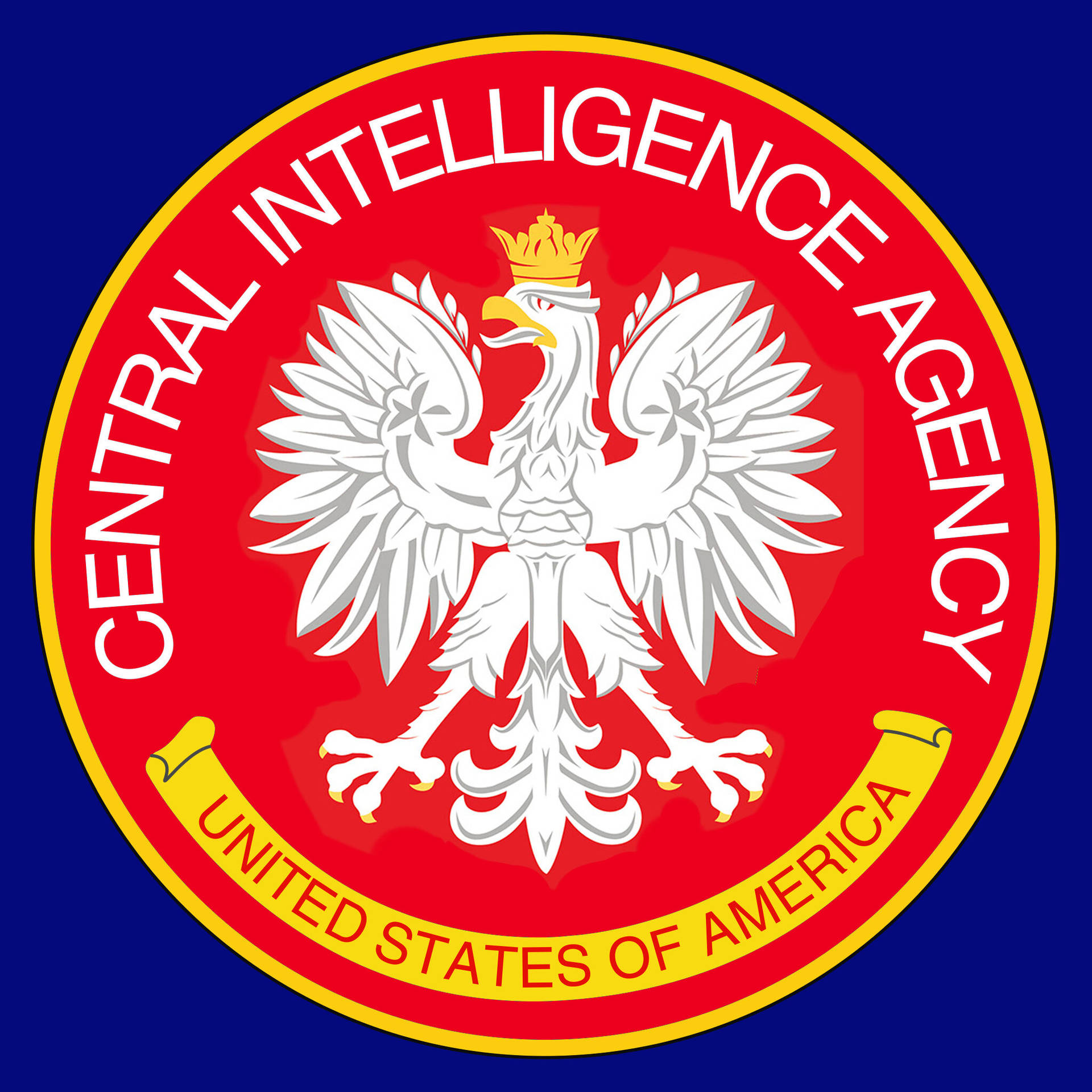 Cia Emblem In High Definition Background
