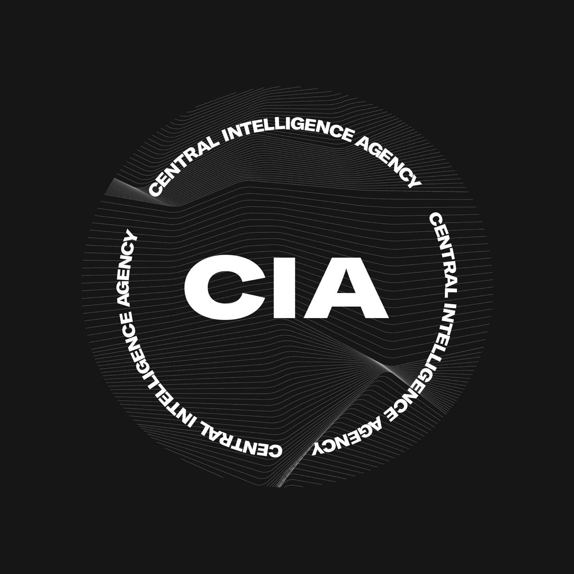 Cia Logo Modern Minimalist Design Background