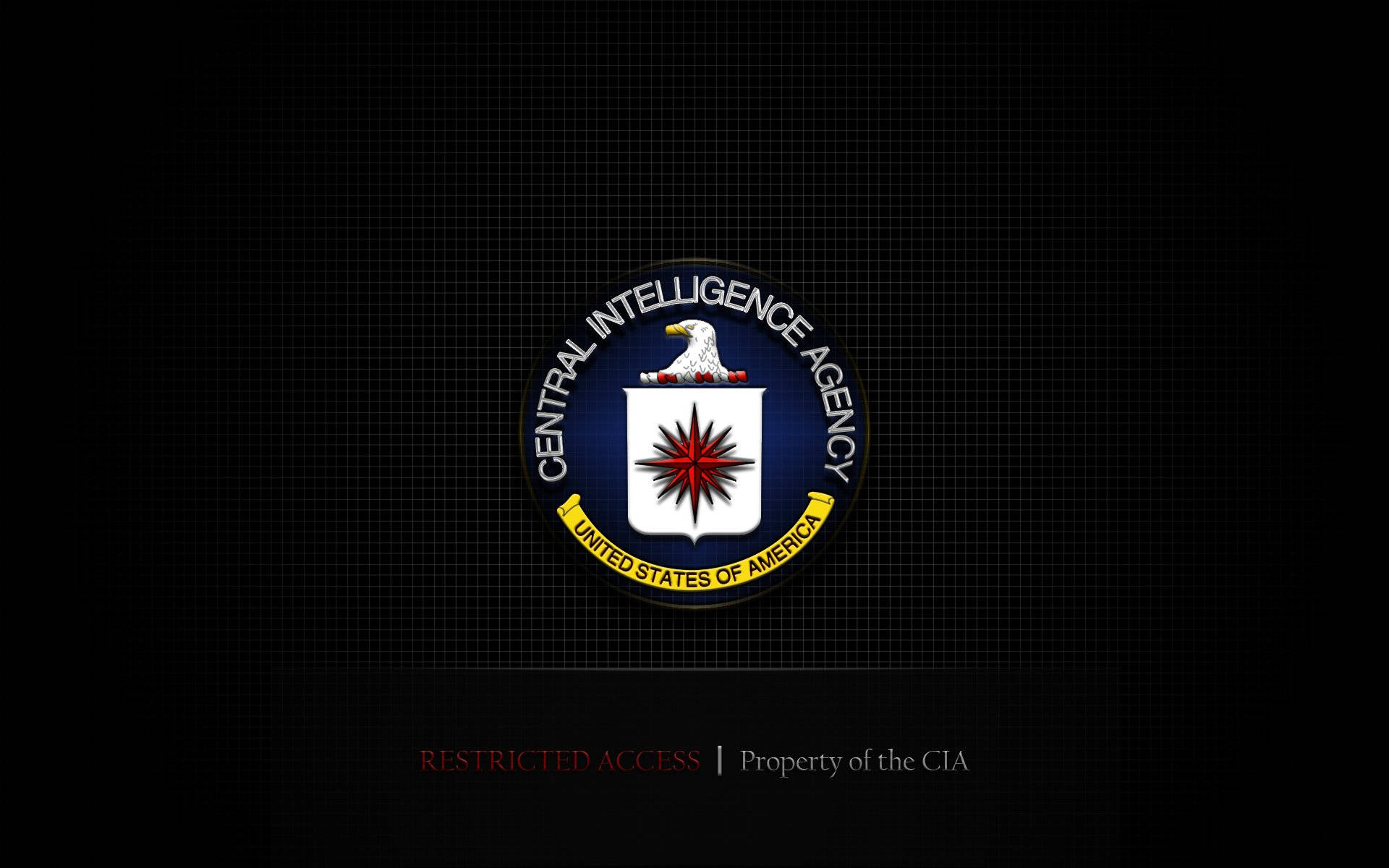 Cia Logo Restricted Access Background