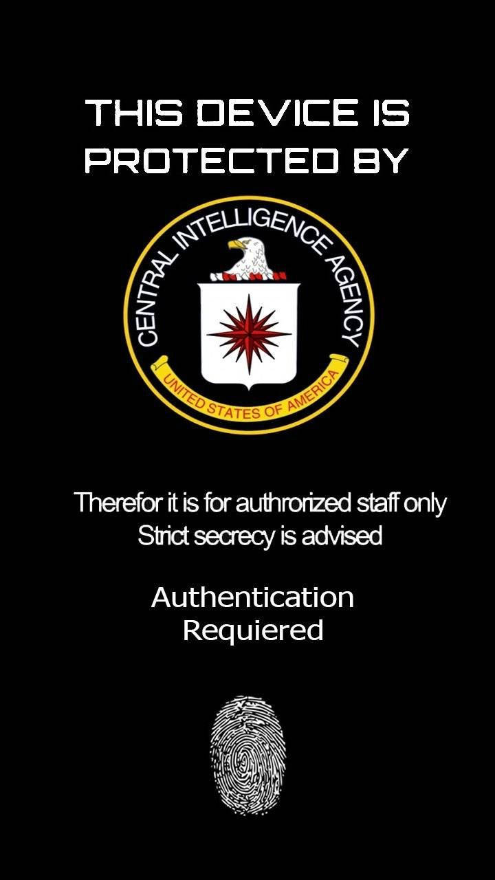 Cia Logo This Device Is Protected