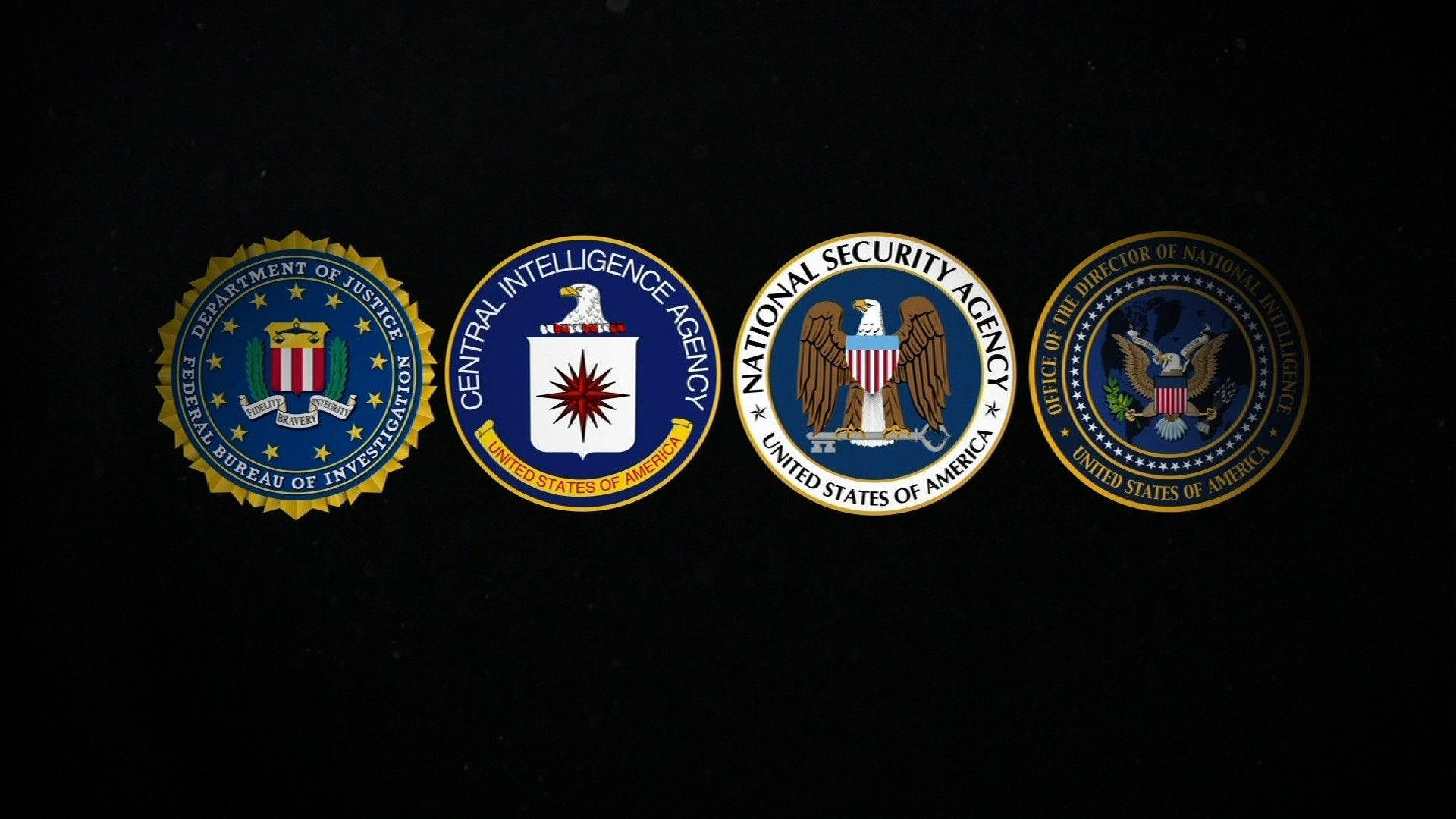 Cia Logo With Different Government Seal Background