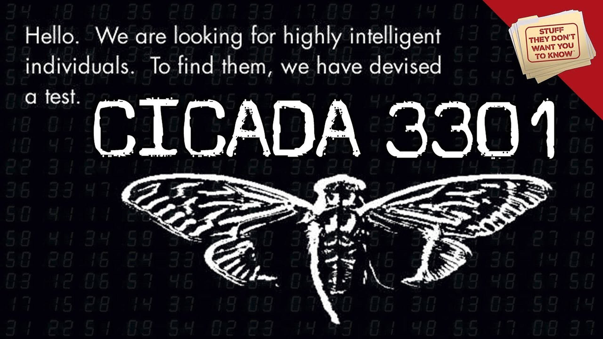 Cicada 3301 Announcement Background