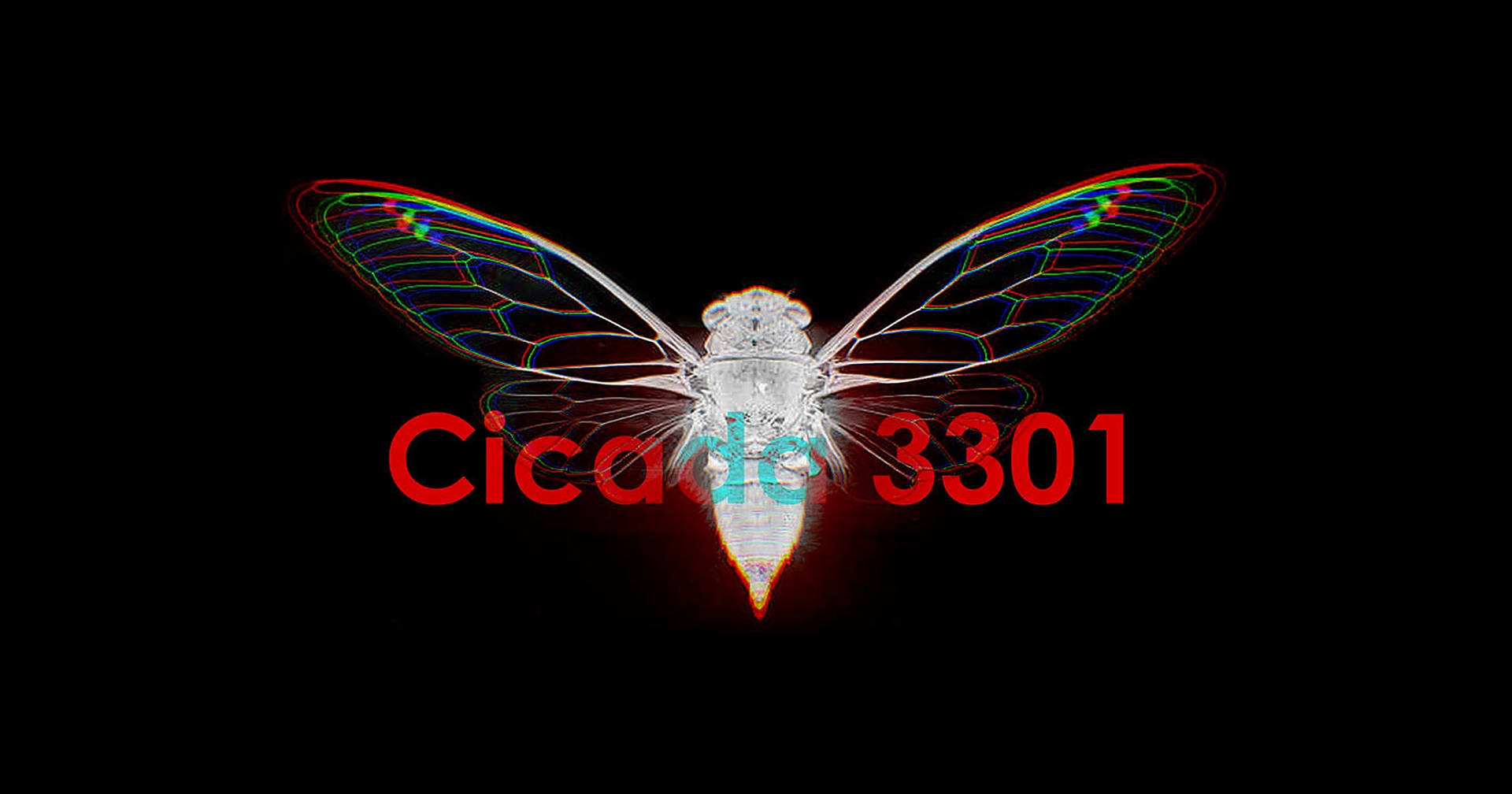 Cicada 3301 Glitch Background