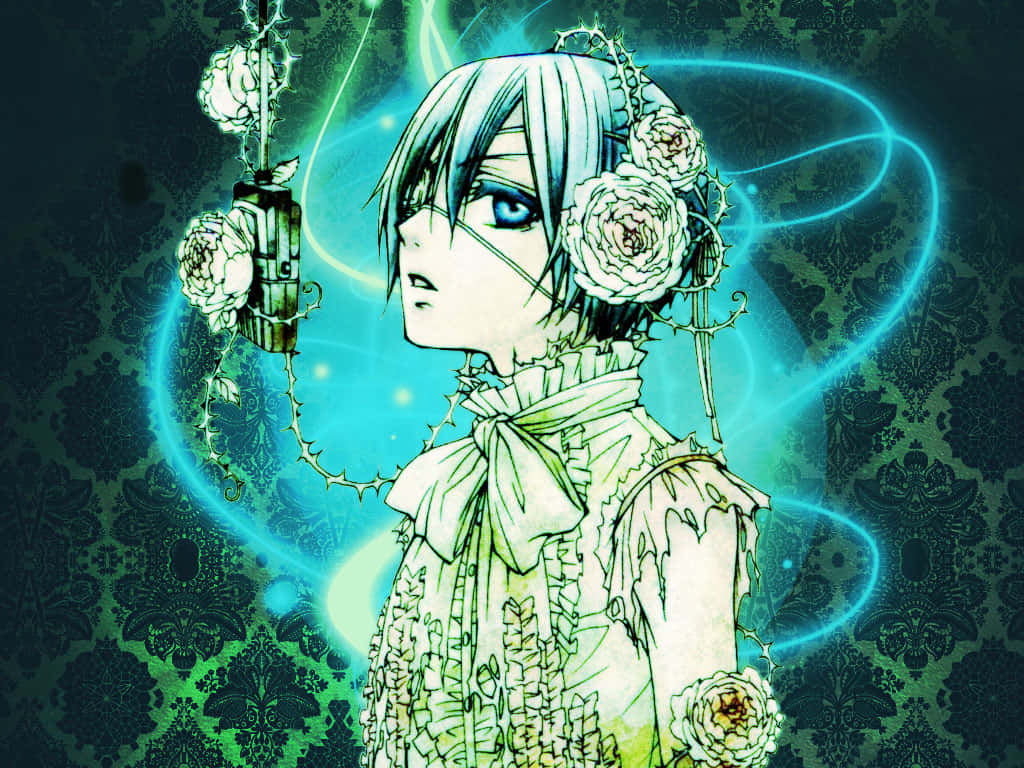 Ciel Phantomhive - Elegance And Mystery Background