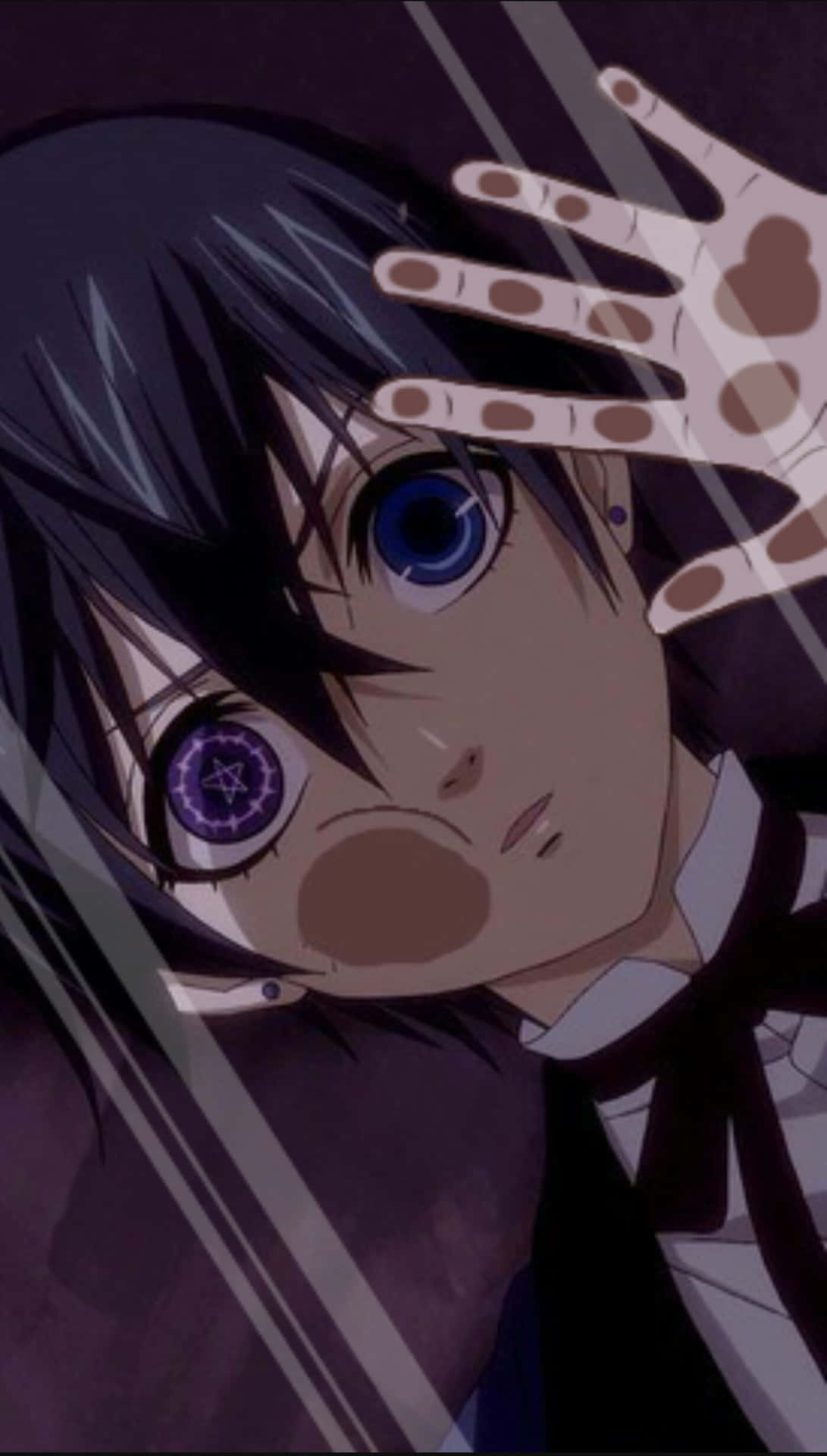 Ciel Phantomhive In An Elegant Victorian Outfit Background