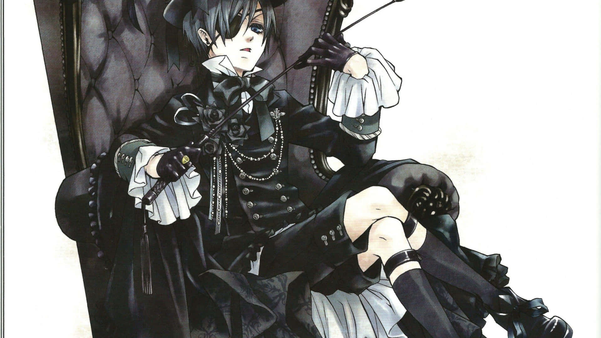Ciel Phantomhive, The Enigmatic Young Noble Of The Phantomhive Family