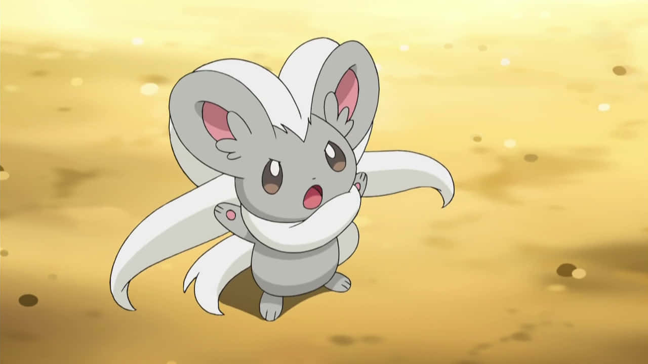 Cinccino In Anime Background