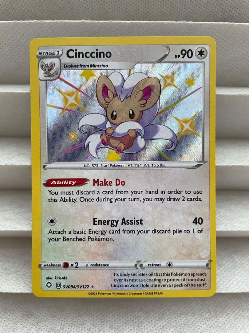 Cinccino In Pokemon World Background