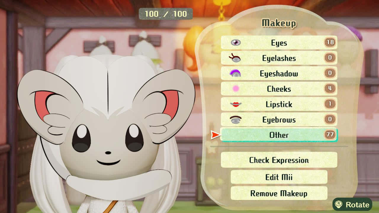 Cinccino Mii Background