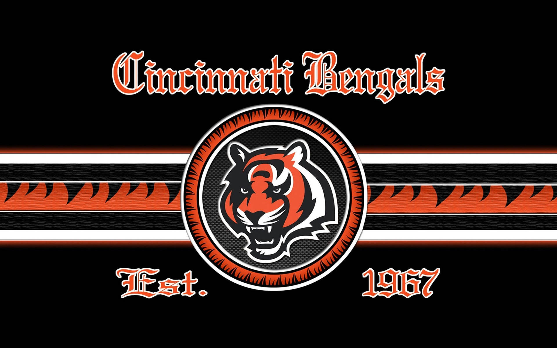 Cincinnati Bengals Est 1967 Background