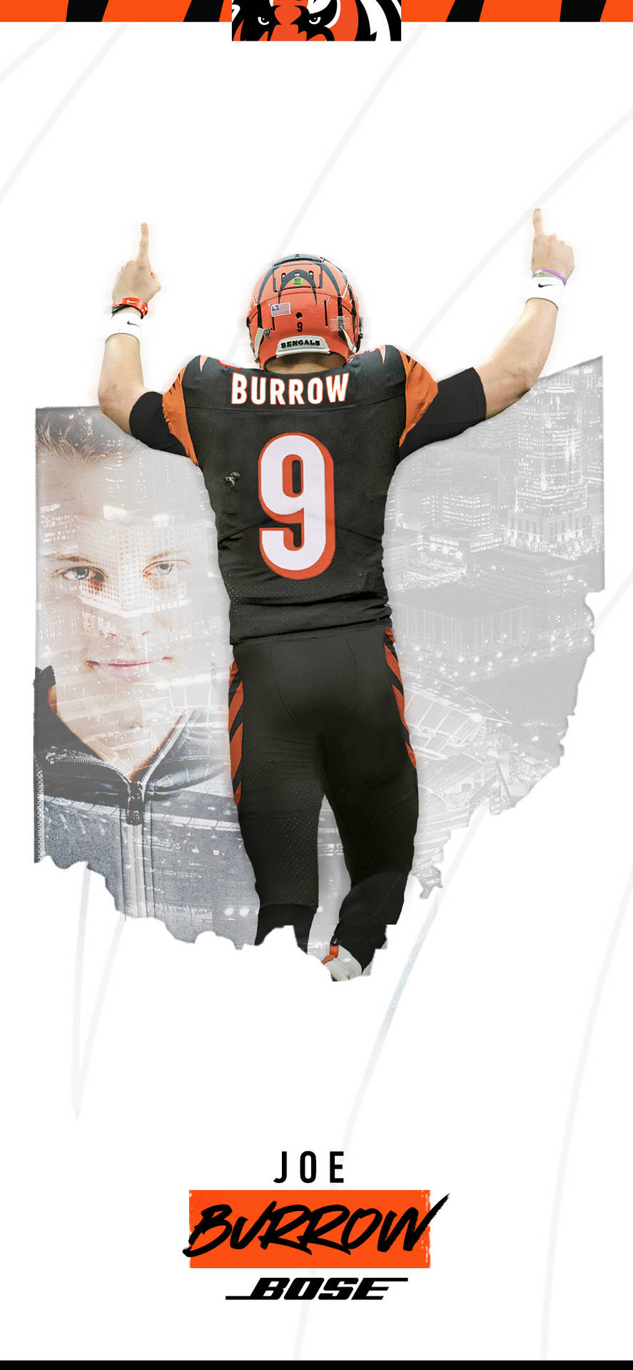 Cincinnati Bengals Joe Burrow Background