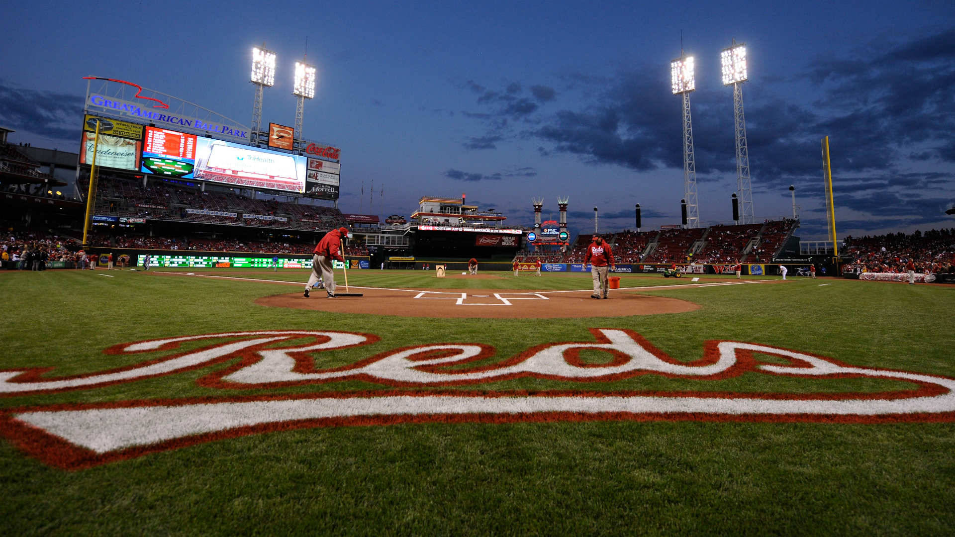 Cincinnati Reds' Ballpark Background