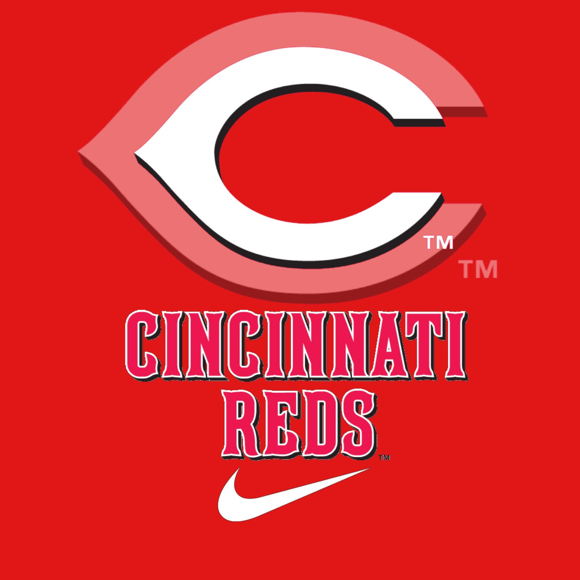 Cincinnati Reds Trademark Logo Background