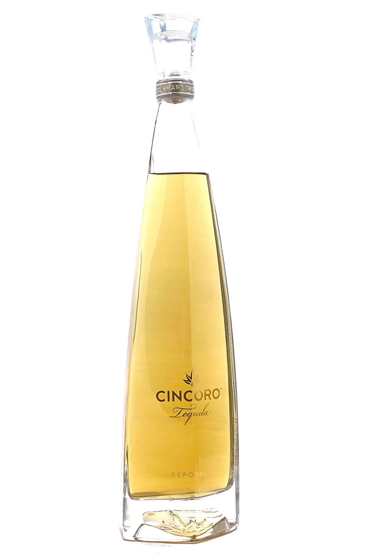 Cincoro Tequila Reposado Light Colored Background