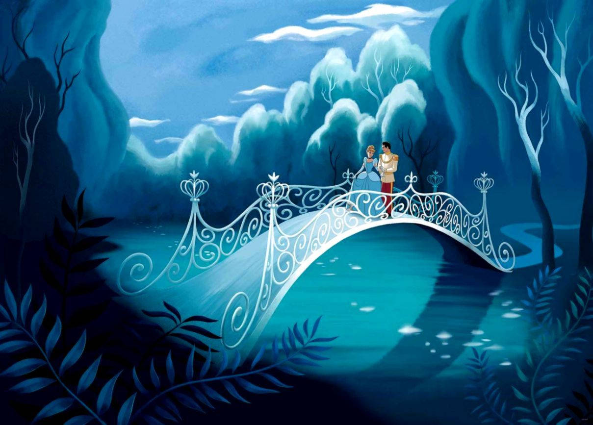 Cinderella's Alluring Scene Background