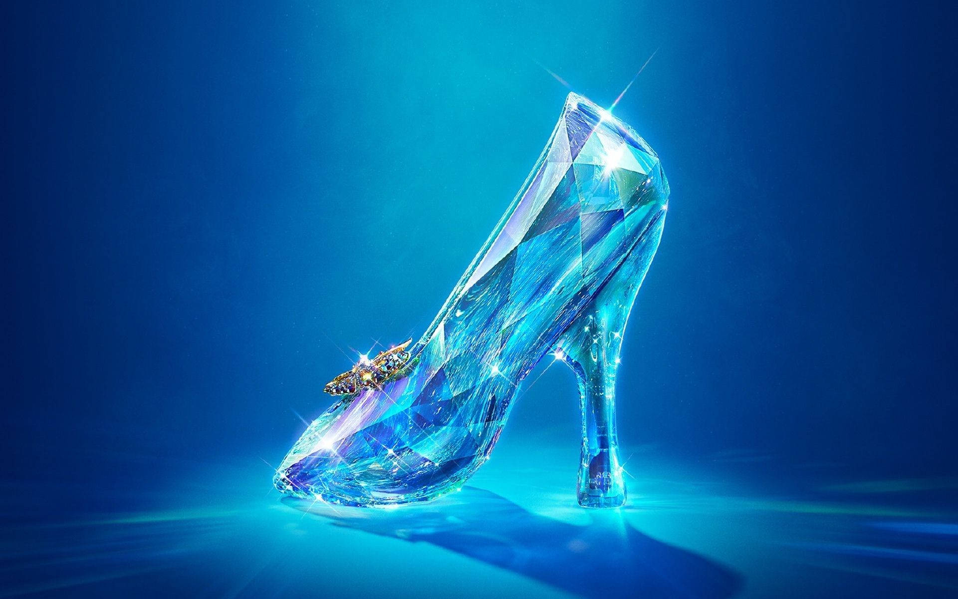 Cinderella's Glass Slipper Background