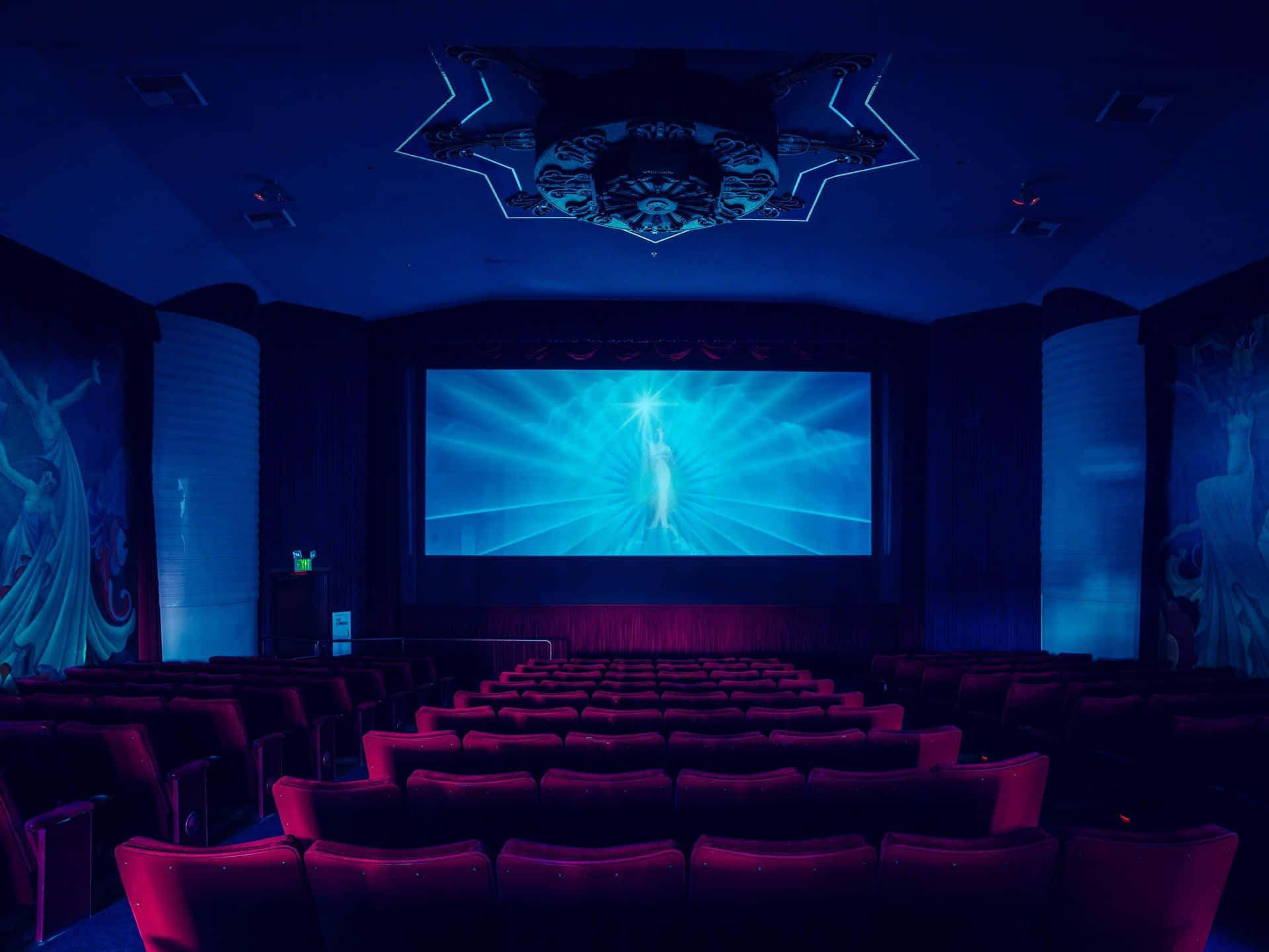 Cinema Interior Empty Theater