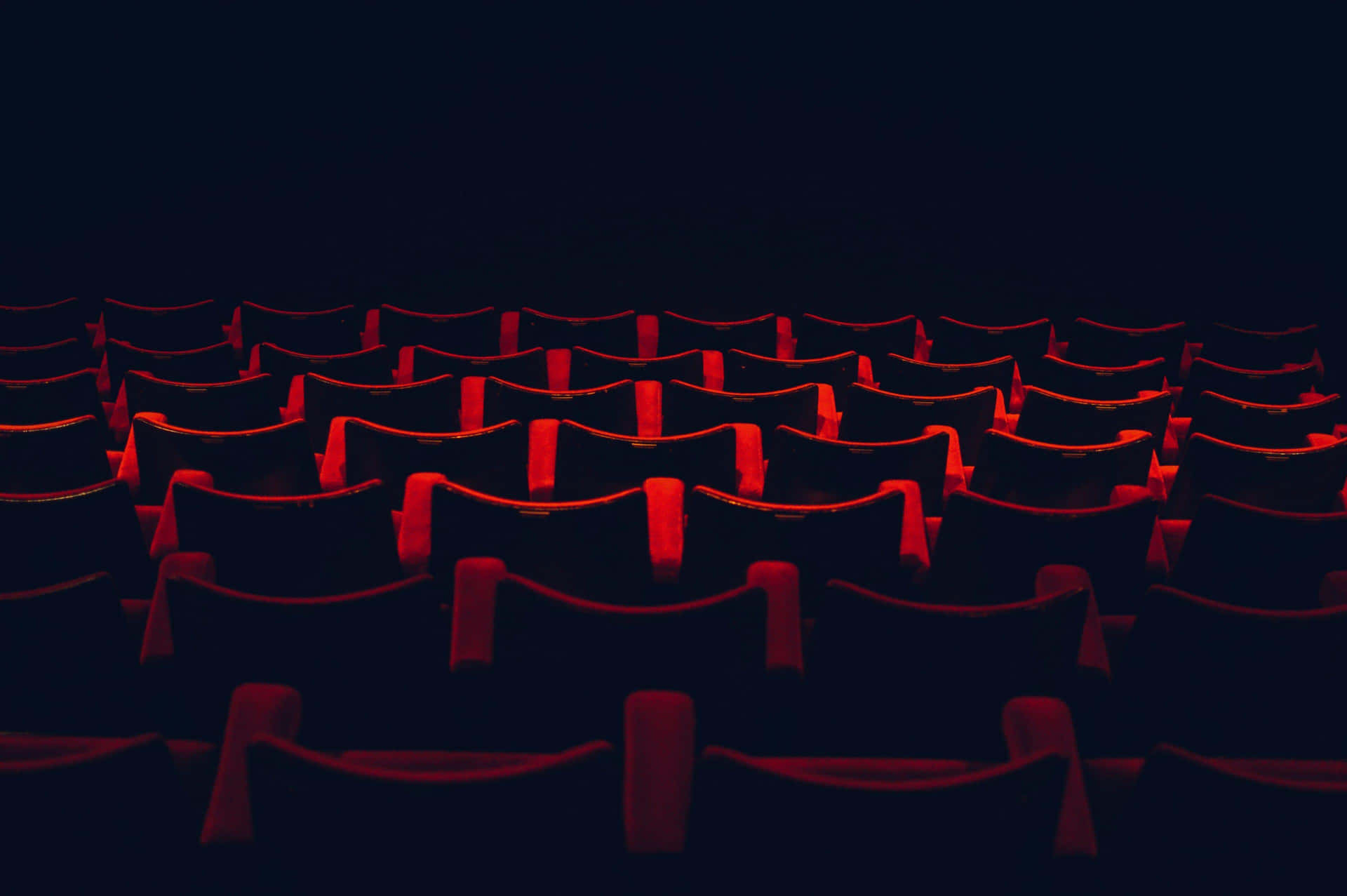 Cinema Seatsin Dark Theater