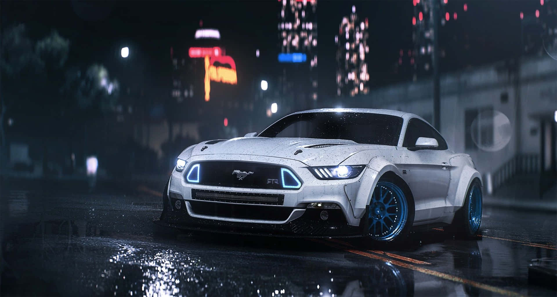 Cinematic Action Of Need For Speed Pc Game Background