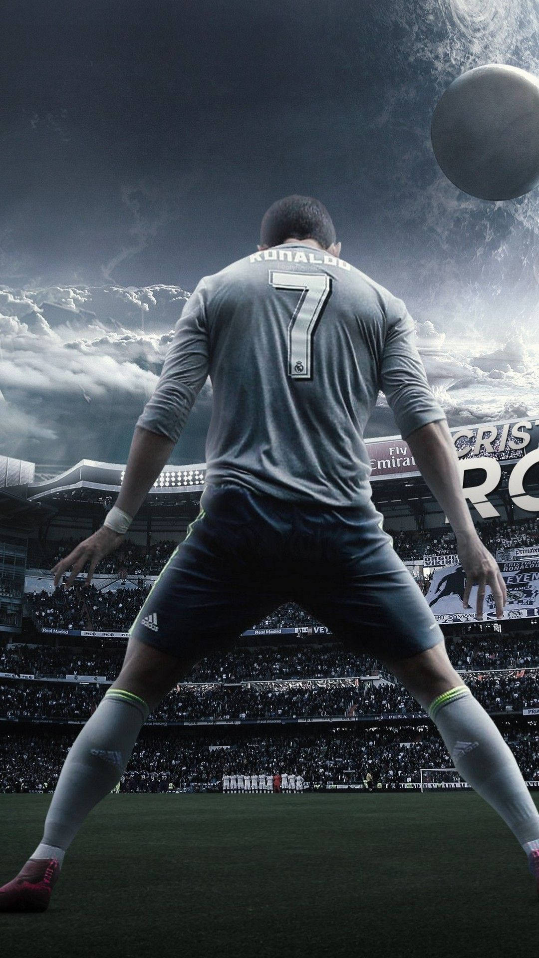 Cinematic Number Seven Cristiano Ronaldo Iphone Background