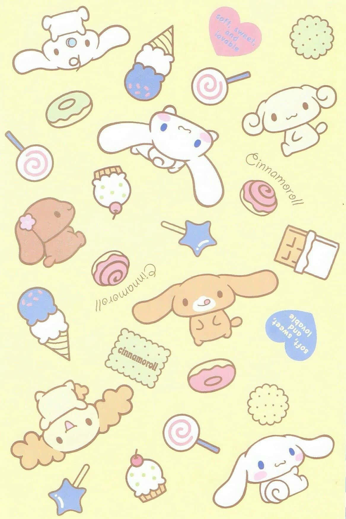 Cinnamoroll Sanrio And The Gang Background