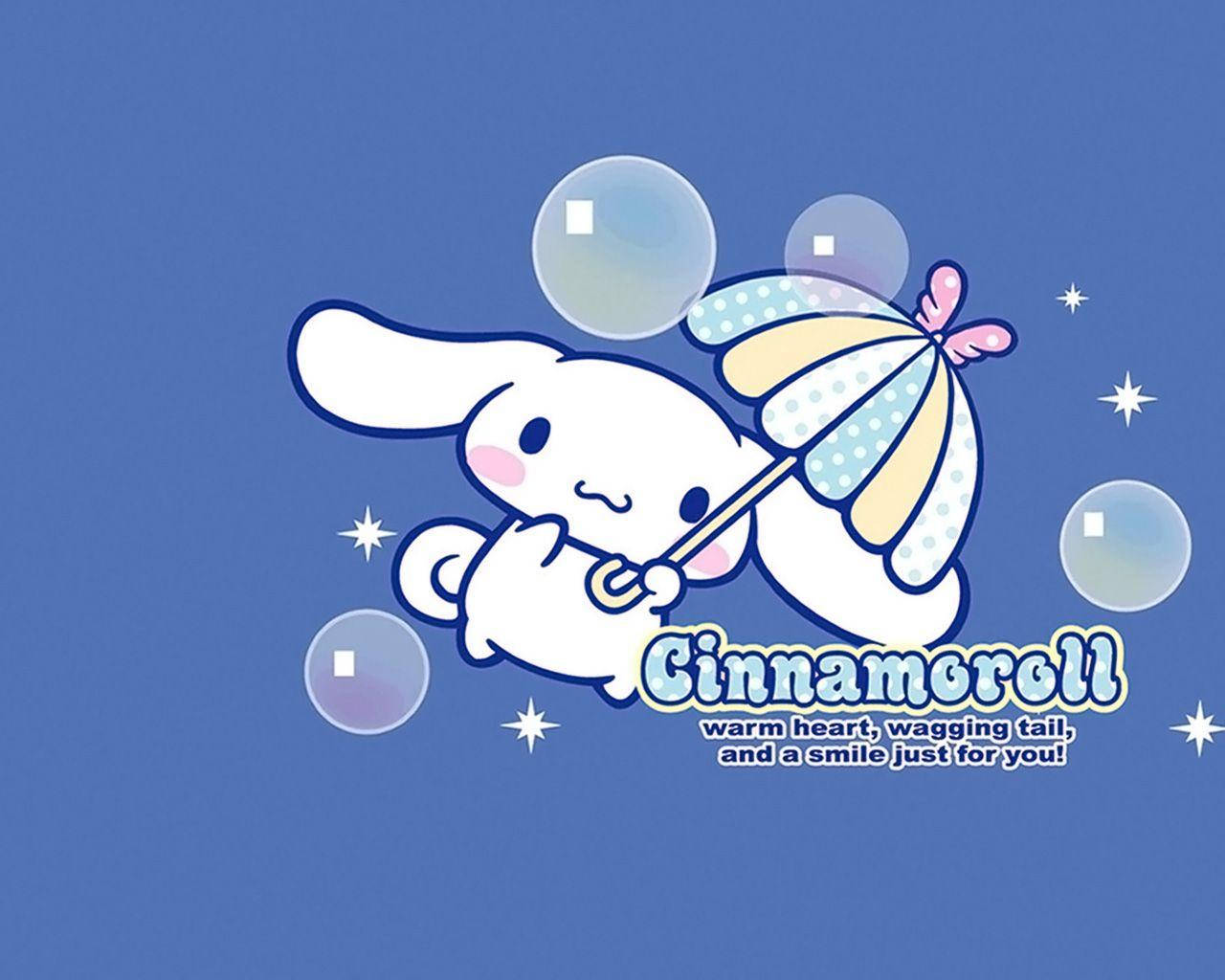 Cinnamoroll With Bubbles