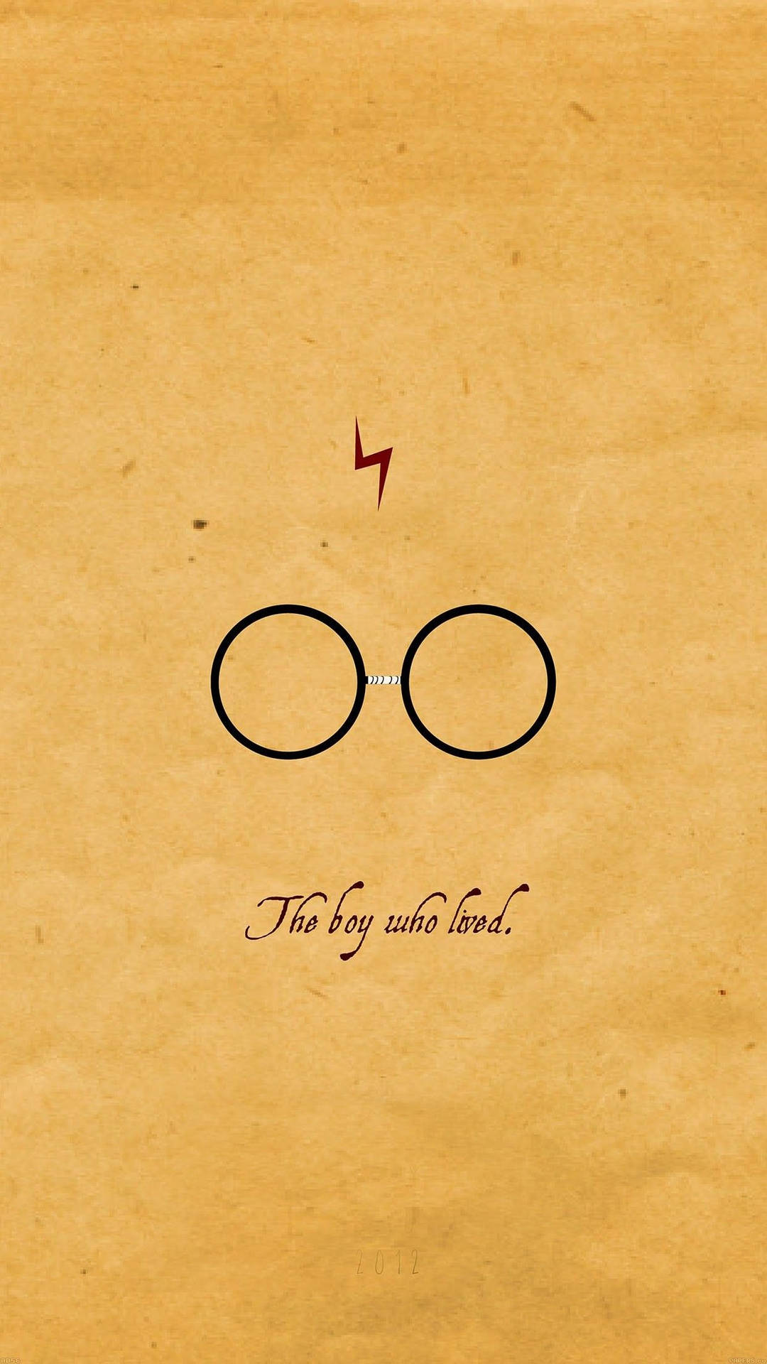 Circle Glasses Harry Potter Iphone Background