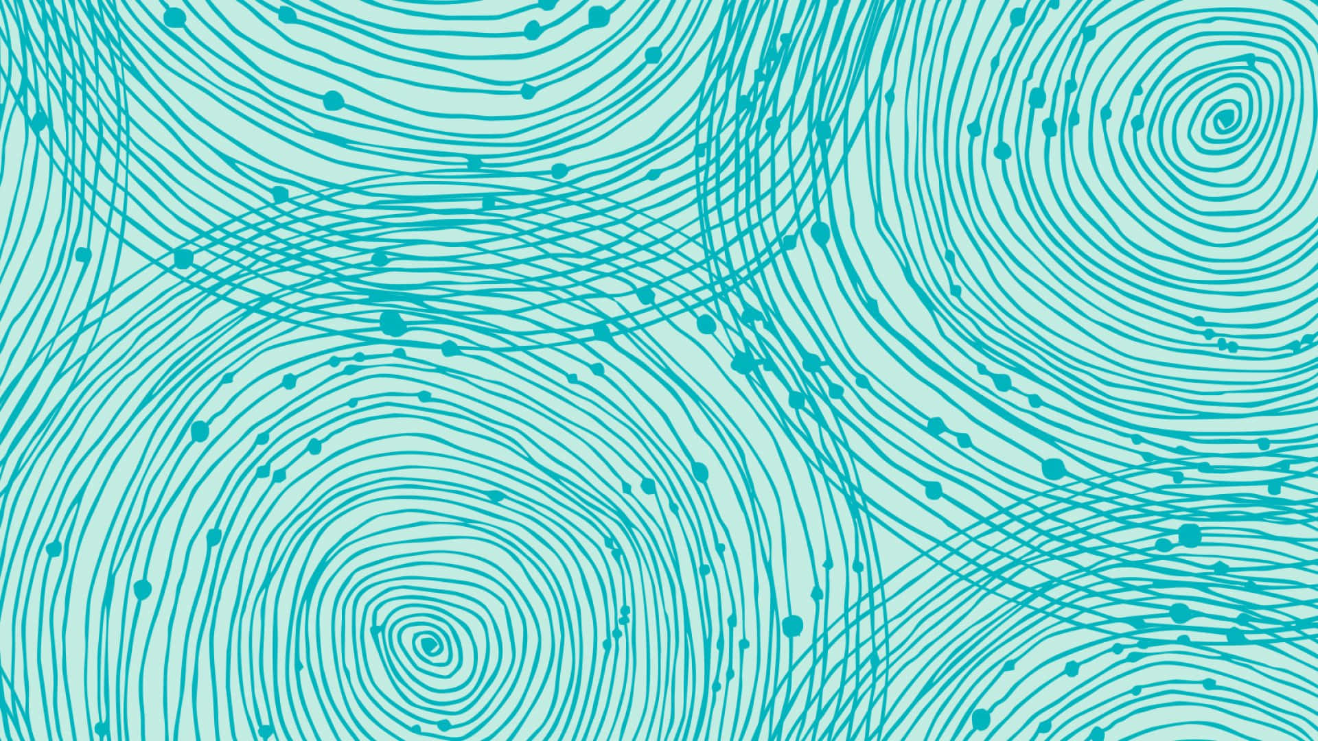 Circular Gregarious Pattern Background