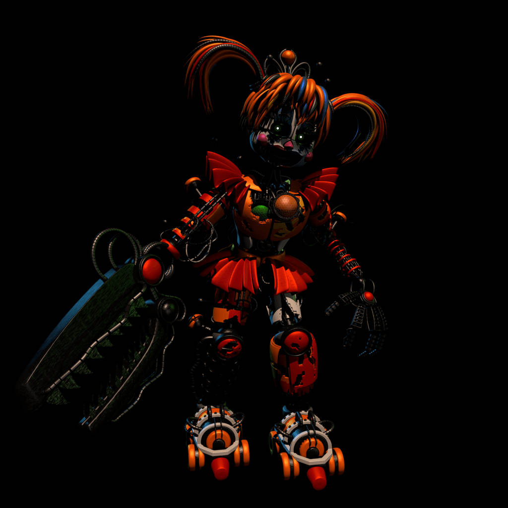 Circus Baby As Scrap Baby Background