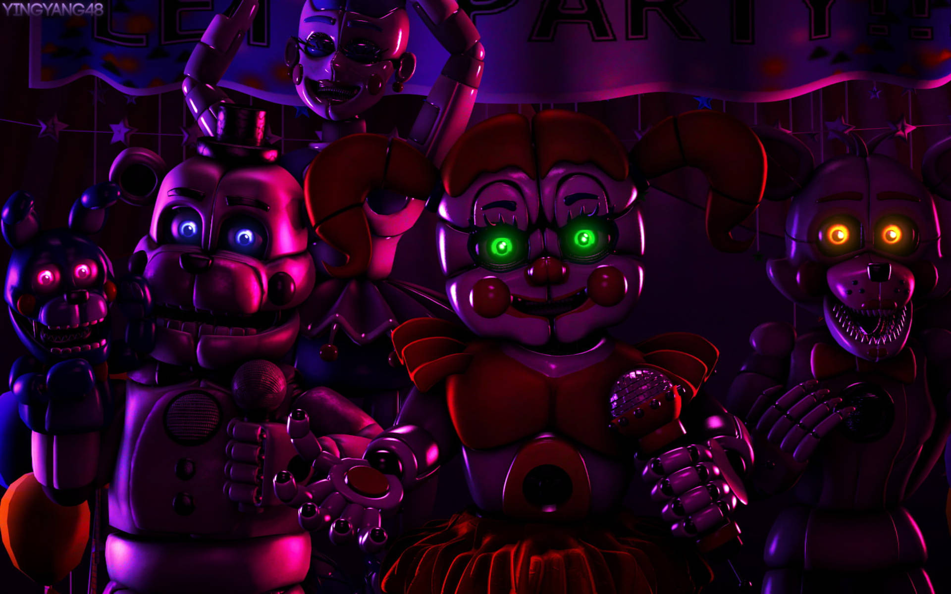 Circus Baby Five Nights At Freddy's Background