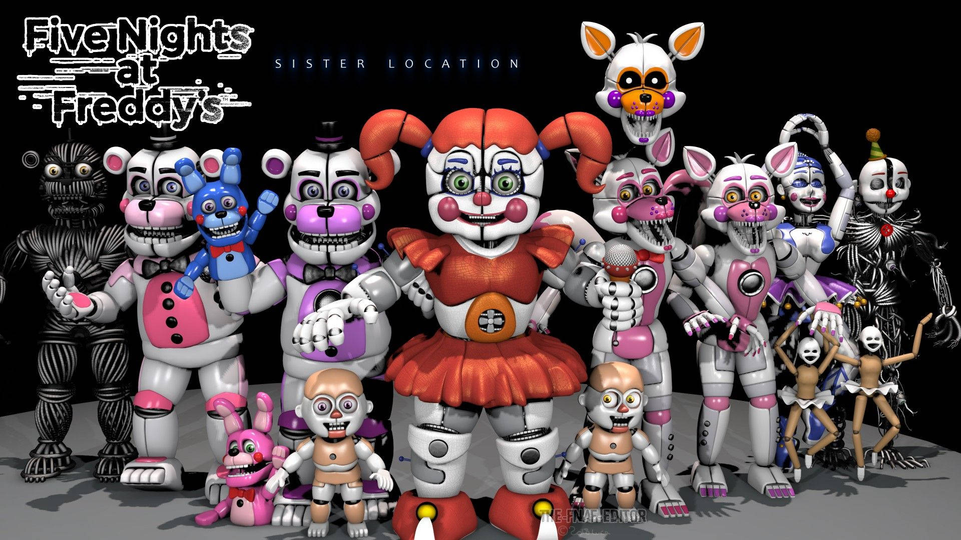 Circus Baby Fnaf Sister Location Background