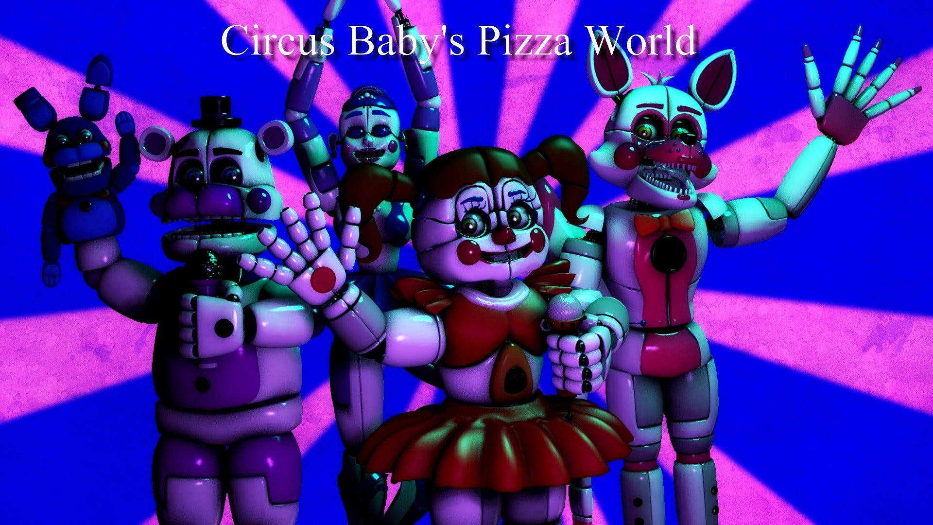 Circus Baby's Pizza World Background