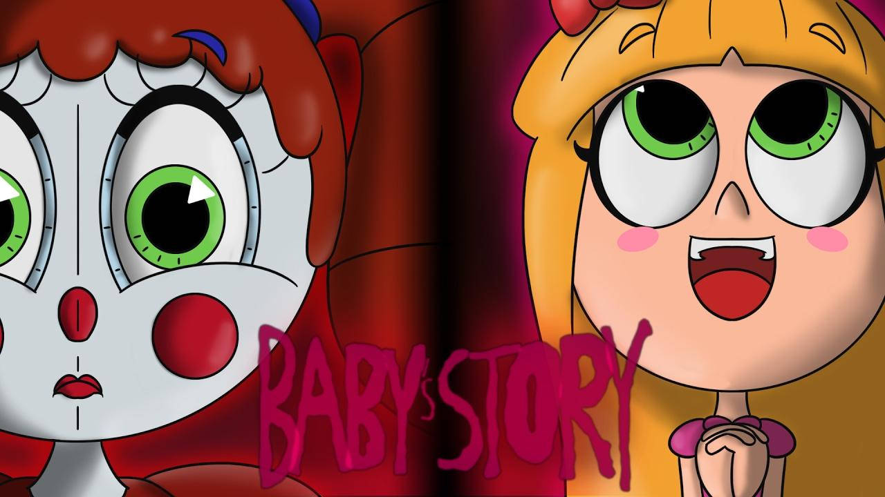 Circus Baby's Story With Elizabeth Afton Background