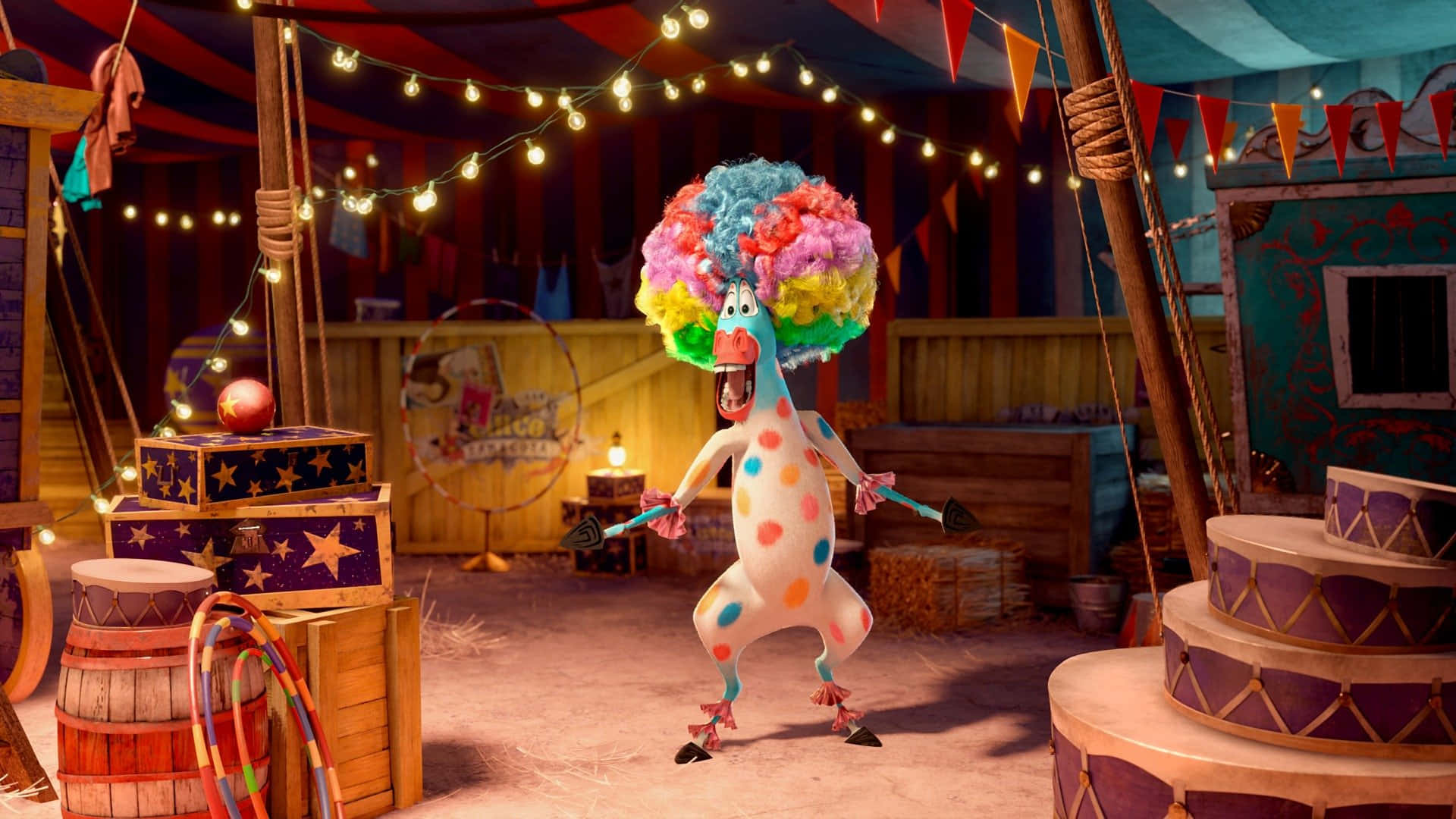 Circus Fun With Madagascar 3 Characters