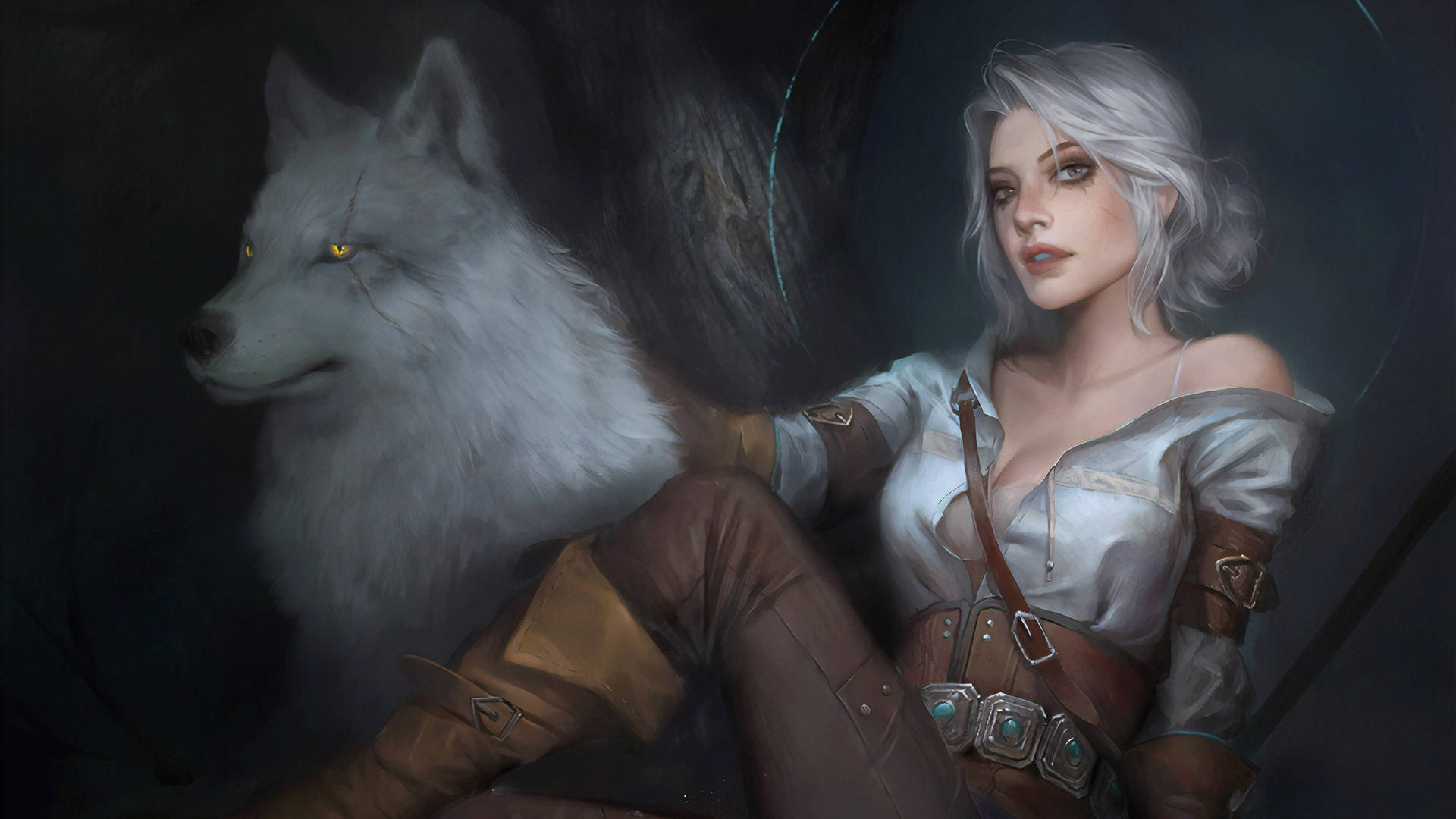 Ciri From The Witcher 3 Background