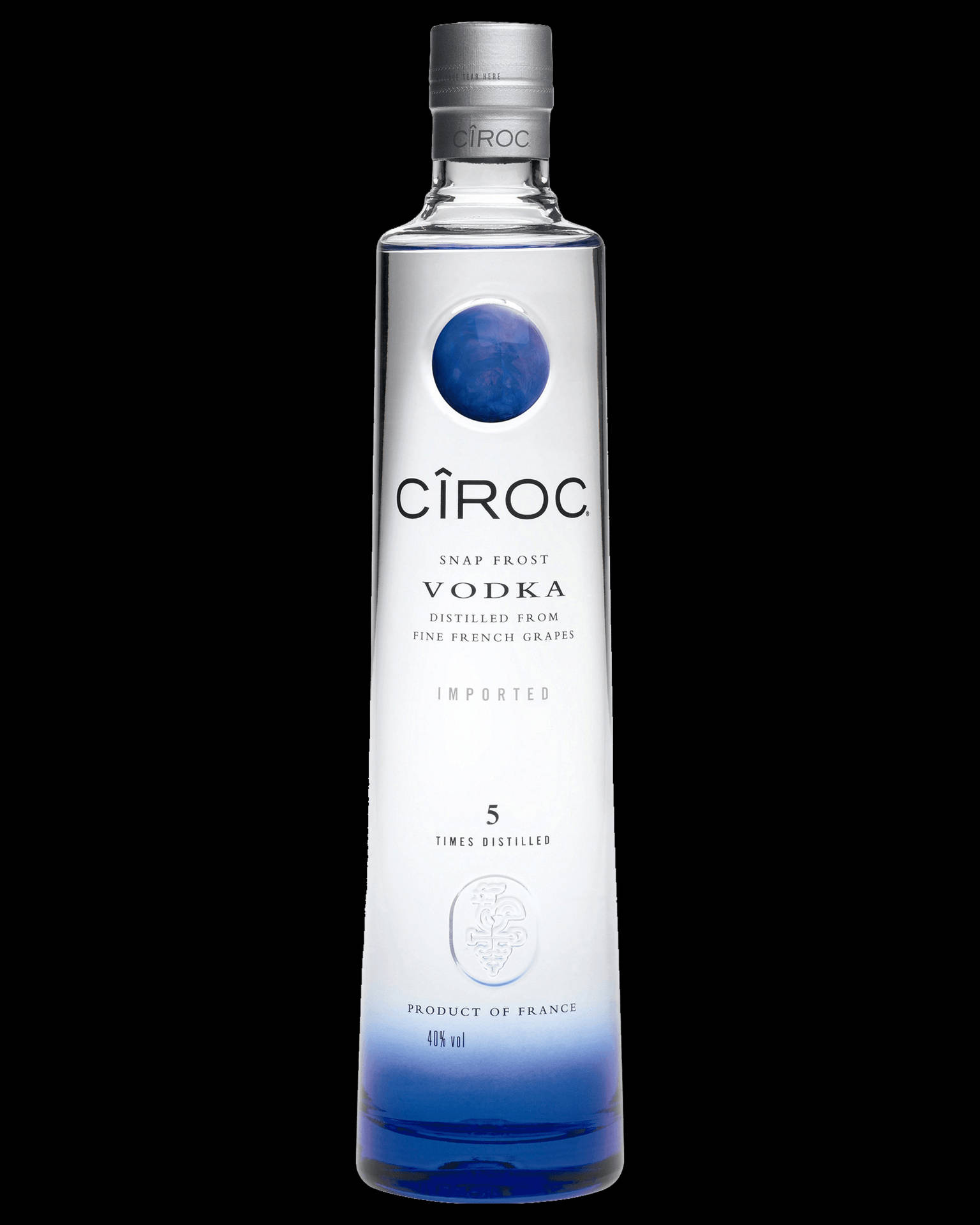 Ciroc Snap Frost French Vodka Bottle