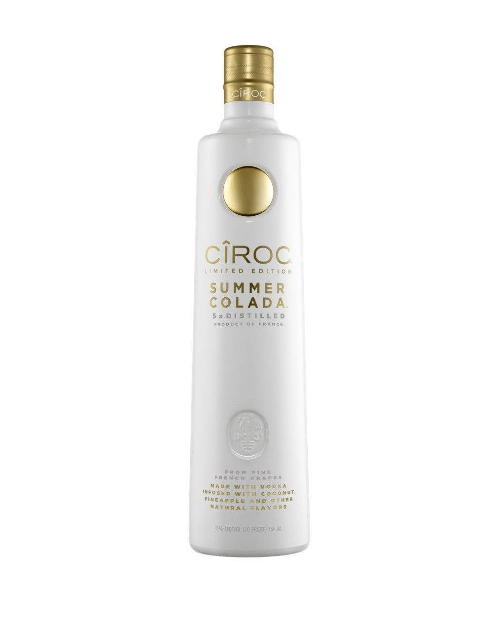 Ciroc Summer Colada French Vodka Bottle