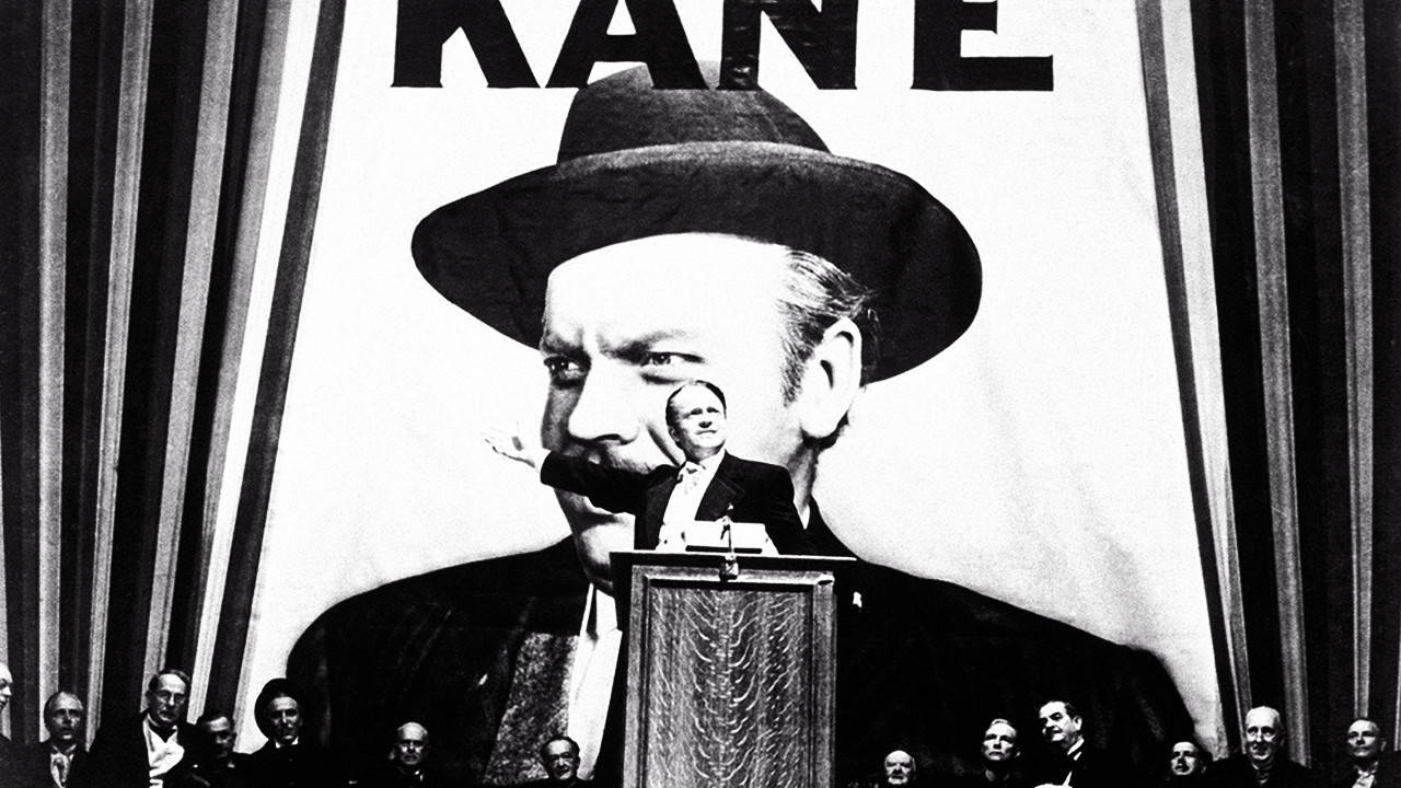 Citizen Kane Black White Background