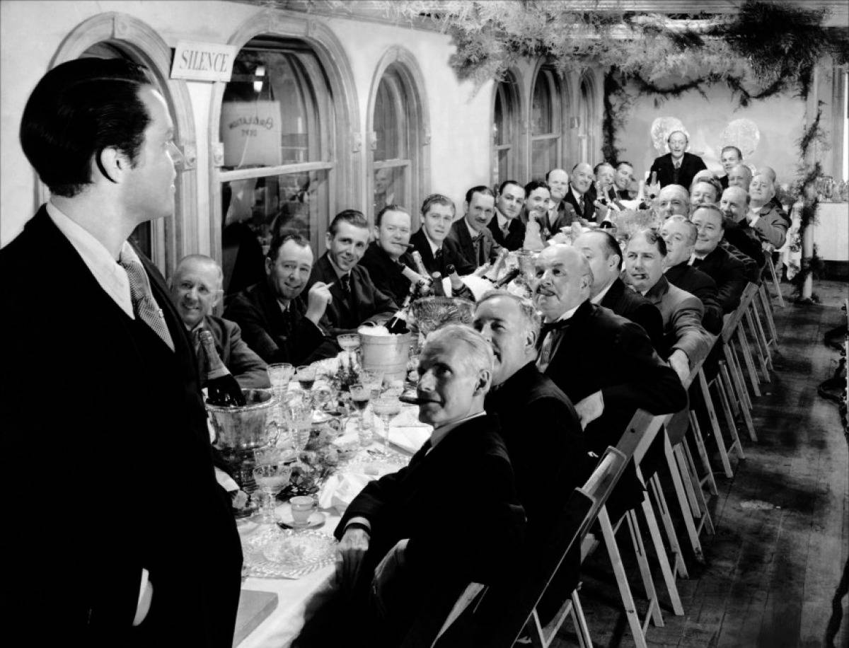 Citizen Kane Long Table Background