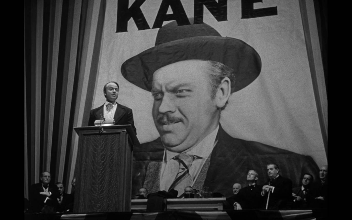 Citizen Kane Podium Background