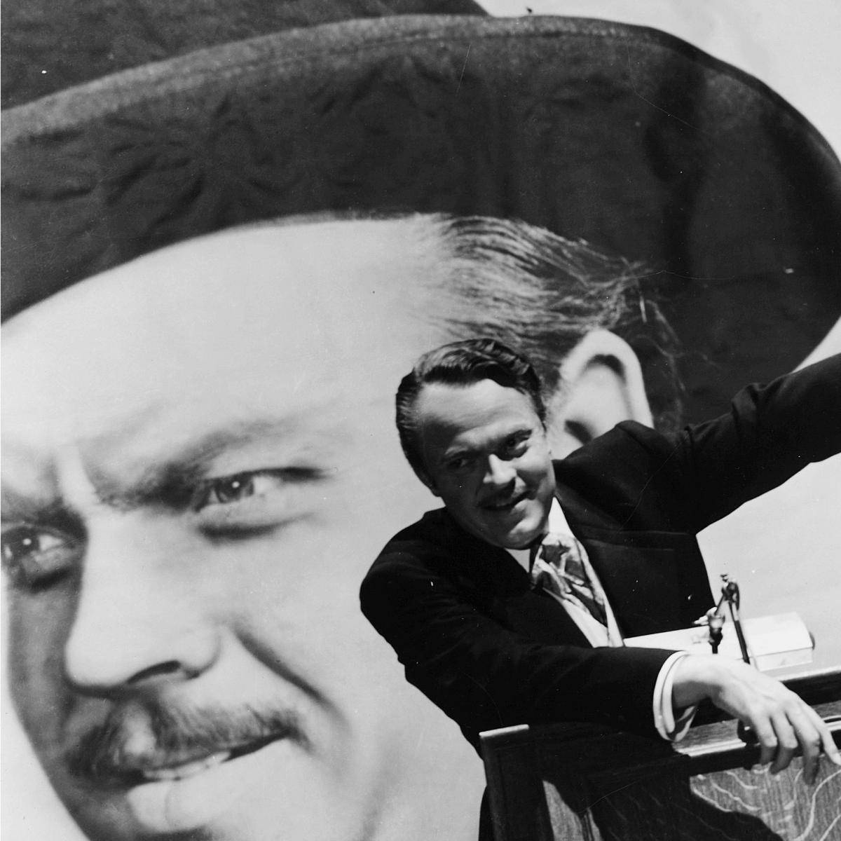 Citizen Kane Self Portrait Background