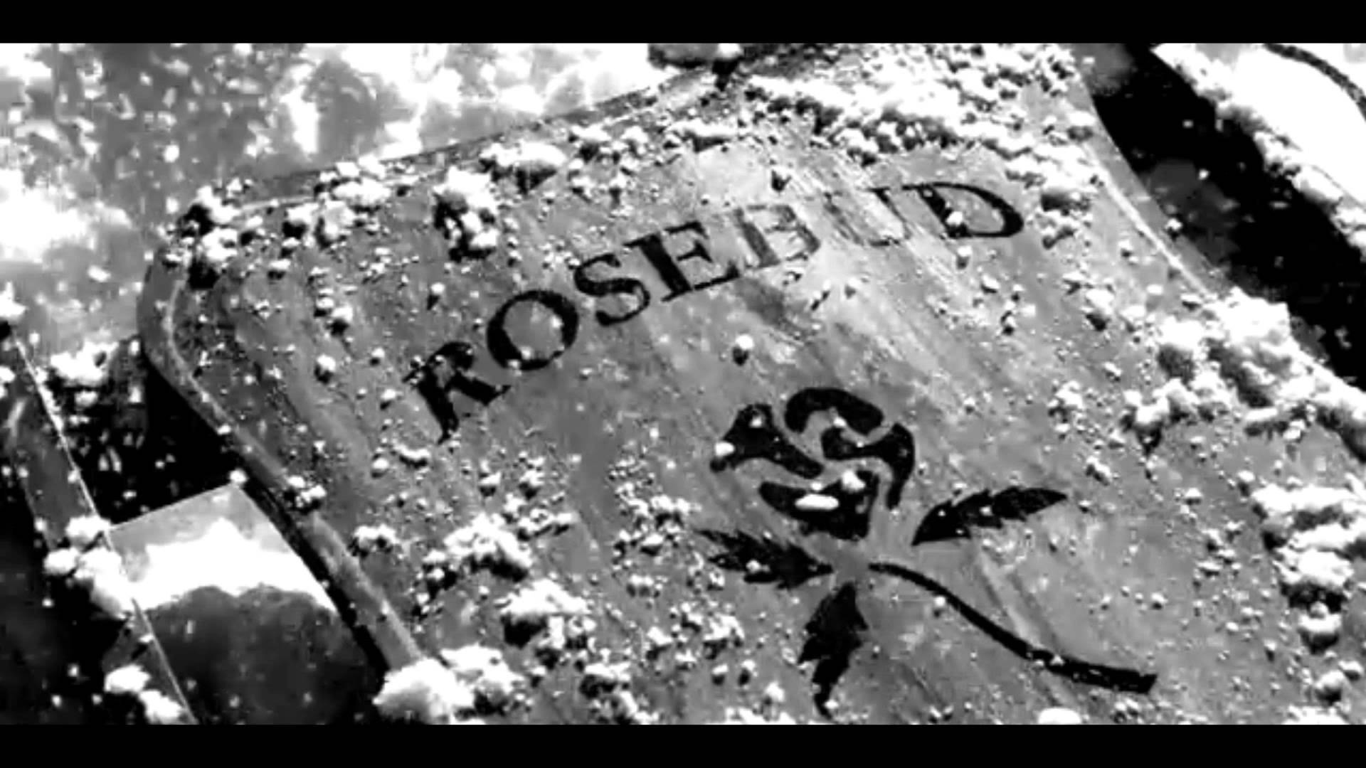 Citizen Kane Sled Rose Bud Background