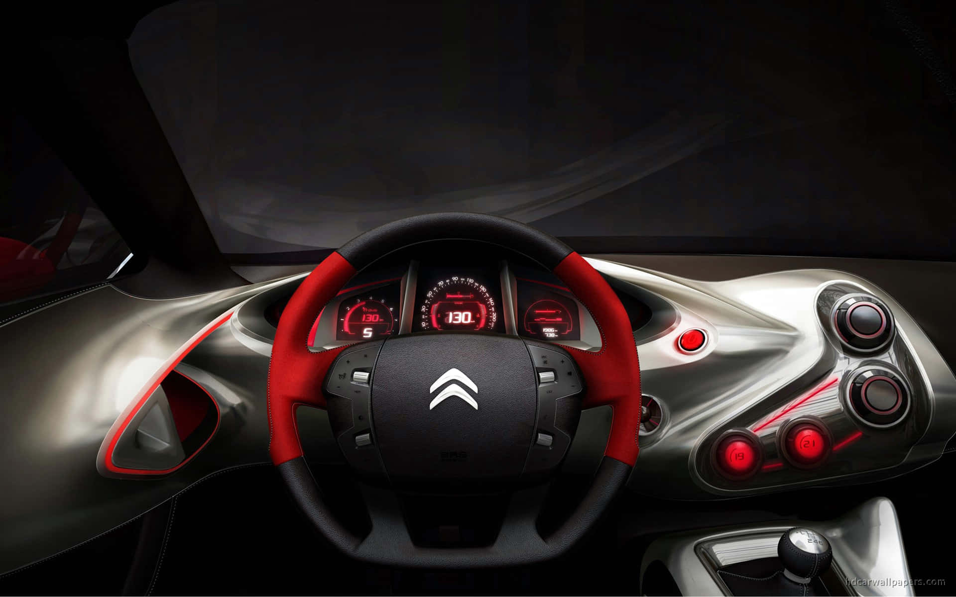 Citroen C3 Interior Design Background
