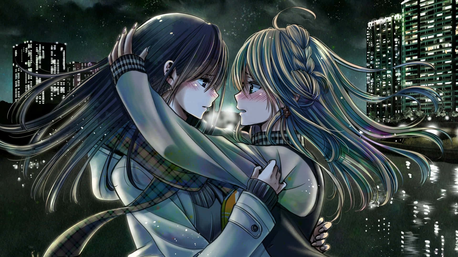 Citrus Anime In The City Background