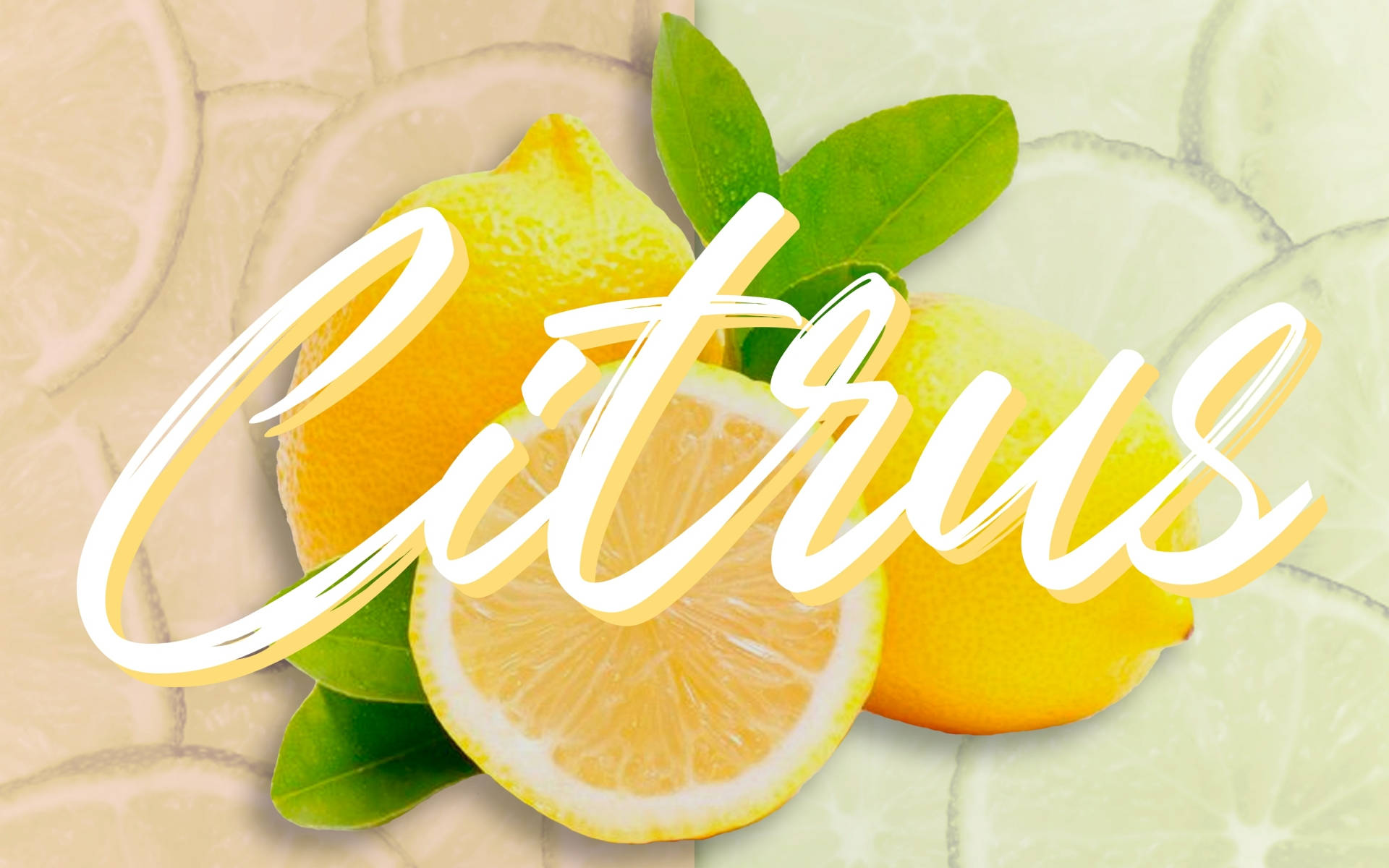 Citrus Lemon Fruit Background