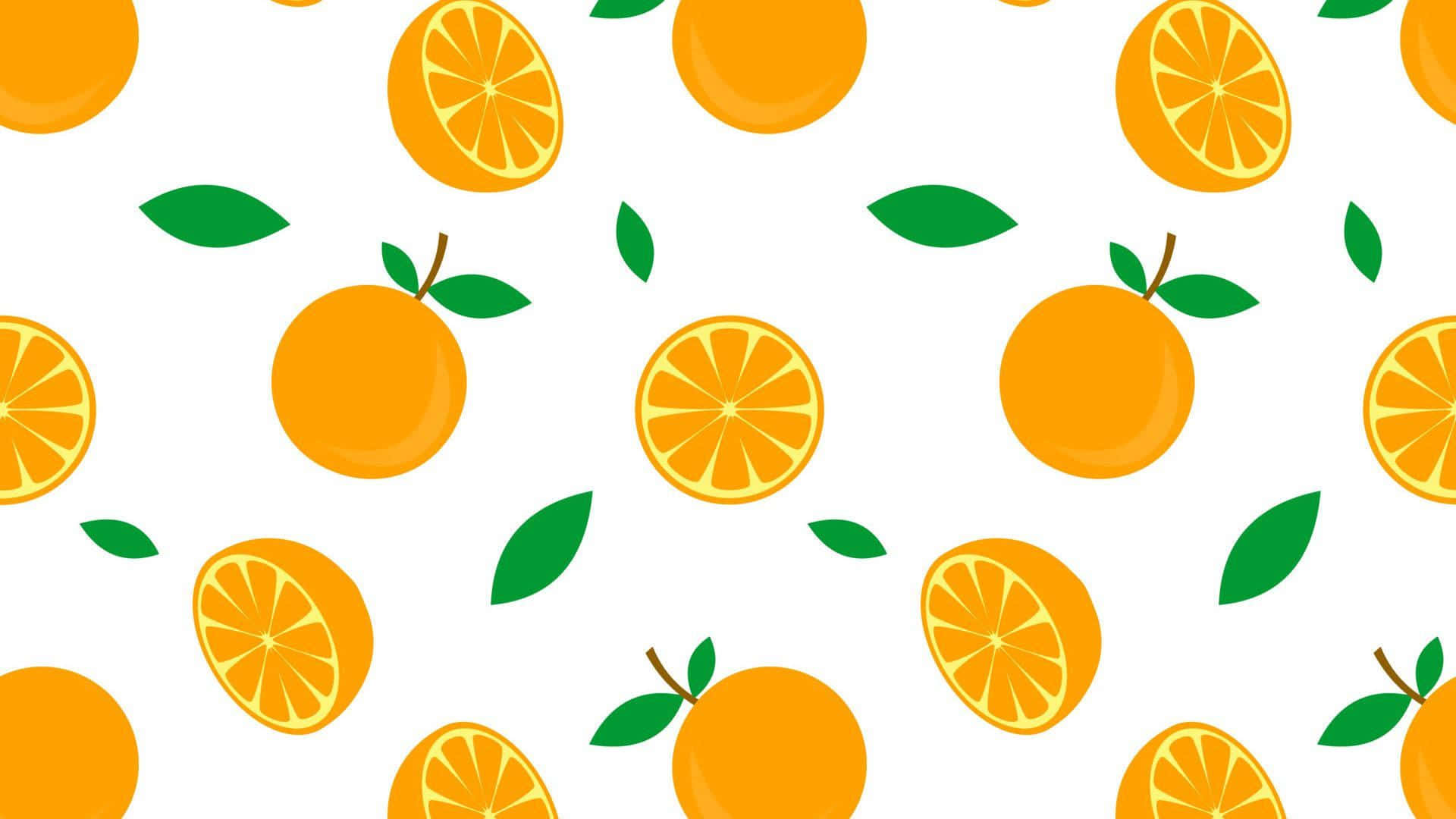 Citrus Pattern Background