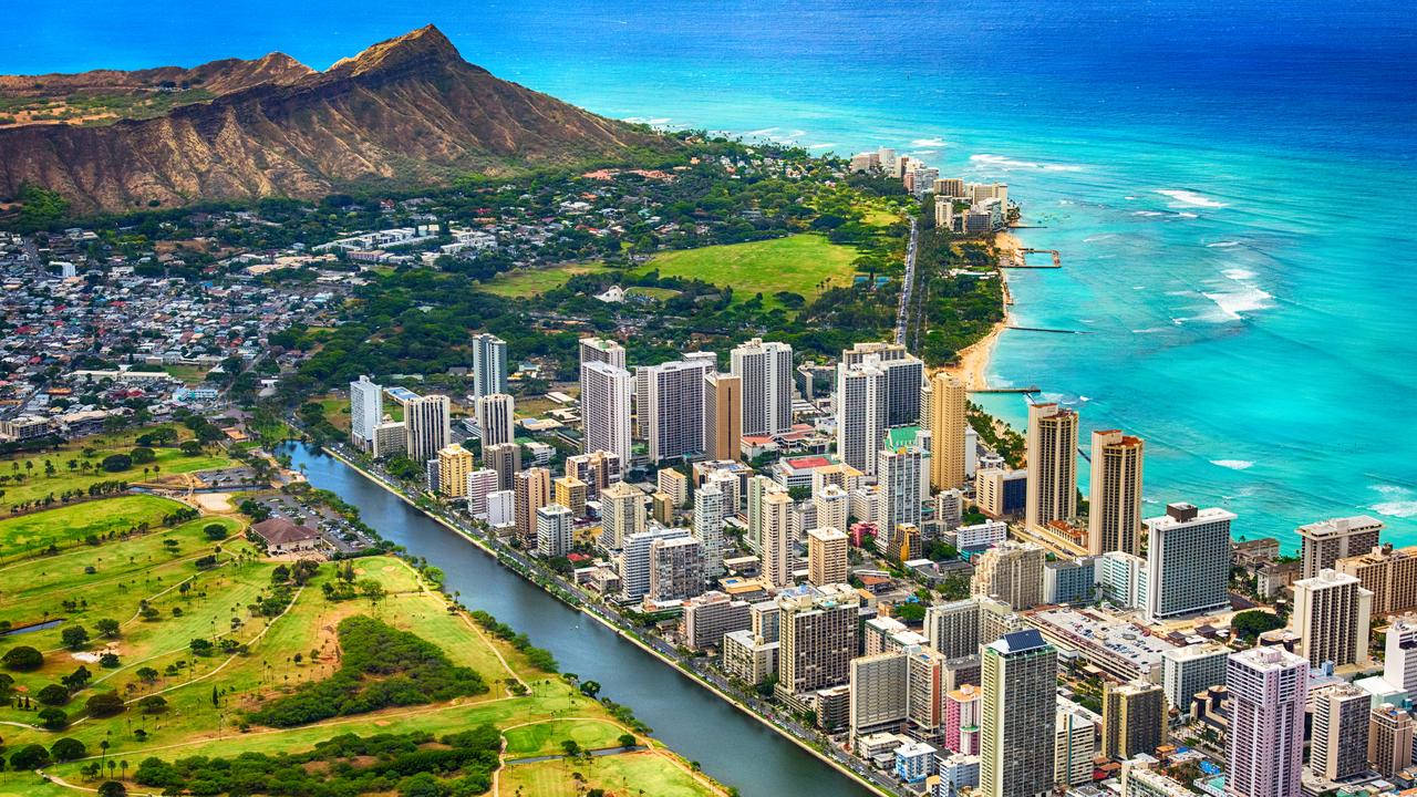 City In Oahu Island