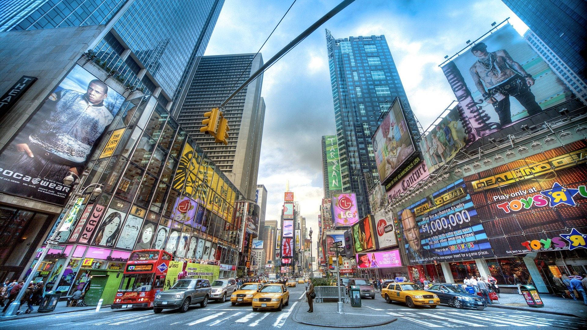 City Of Dreams - A Look At New York Street Background