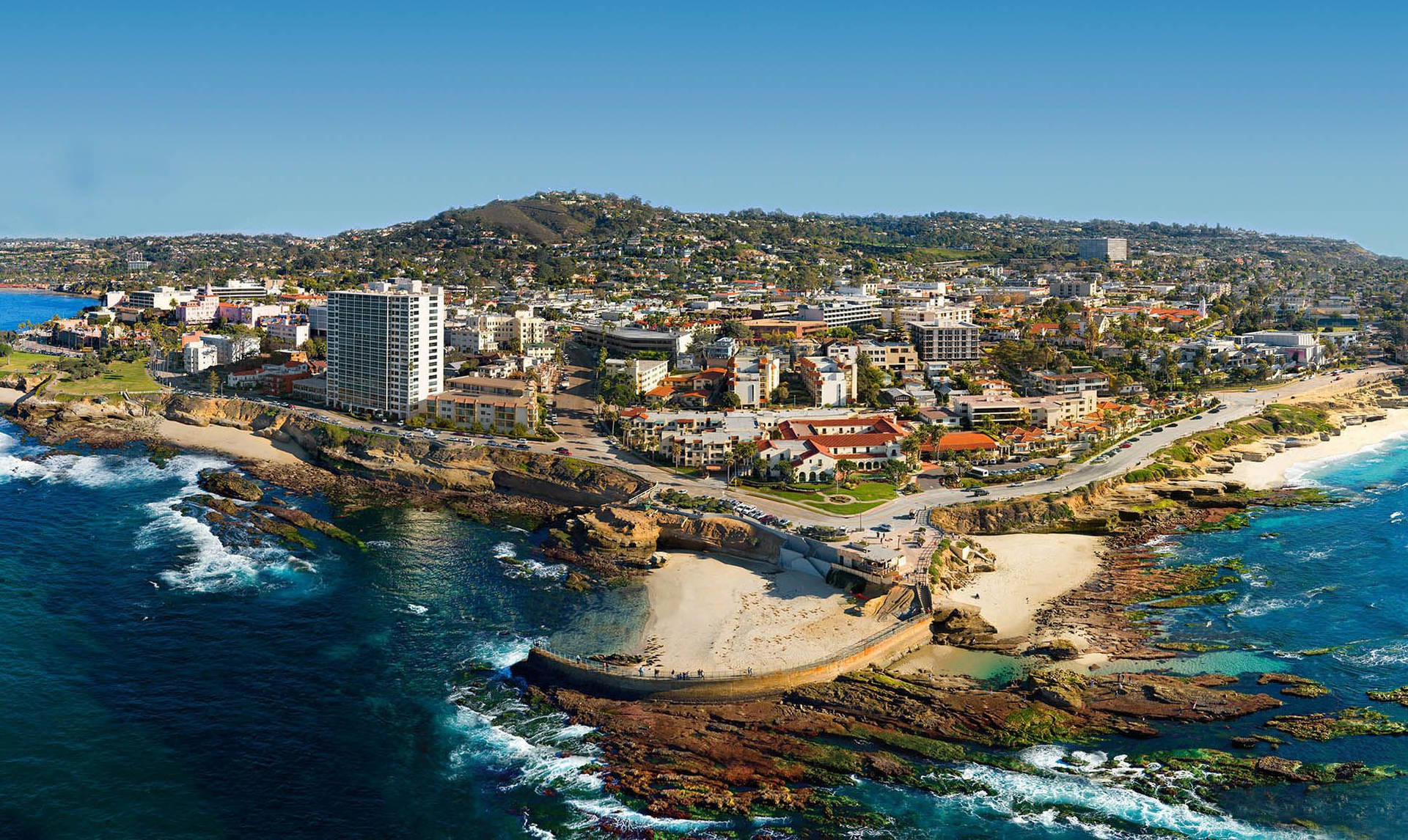 City Of La Jolla, San Diego California Background